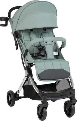Коляска прогулочная «книга» Farfello Comfy Go Comfort CG-001 (зеленый/серебристый) Farfello Comfy Go Comfort CG-103 (зеленый/серебристый)