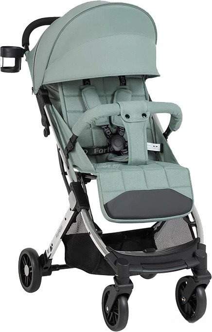 Коляска прогулочная «книга» Farfello Comfy Go Comfort CG-001 (зеленый/серебристый) Farfello Comfy Go Comfort CG-103 (зеленый/серебристый)