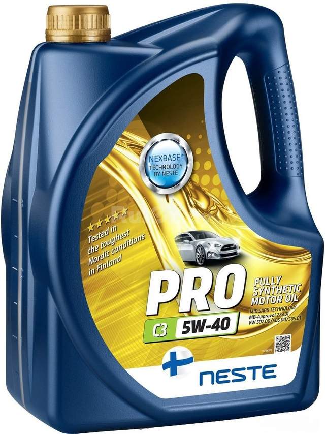 Моторное масло Neste Oil City Pro 5W-40 4л
