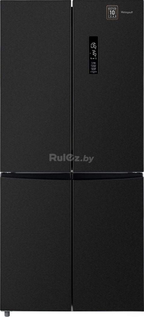 Четырёхдверный холодильник Weissgauff WCD 450 XB NoFrost Inverter