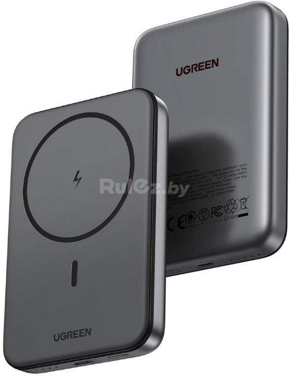 Внешний аккумулятор Ugreen PB561 10000mAh (серый)