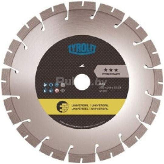 Отрезной диск алмазный Tyrolit Basic DCU 125x2x22.23 34501338
