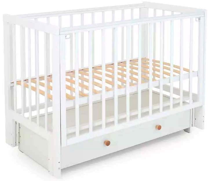 Классическая детская кроватка Rant Indy Box 780 (cloud white)