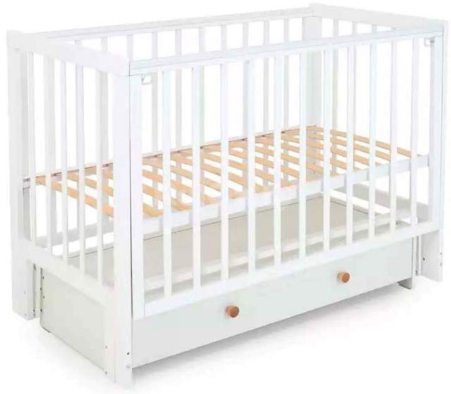 Классическая детская кроватка Rant Indy Box 780 (cloud white)