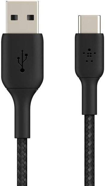 Кабель Belkin CAB002bt3MBK USB Type-A - USB Type-C (3 м, черный)