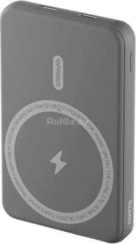 Внешний аккумулятор Olmio QM-06 5000mAh (серый)
