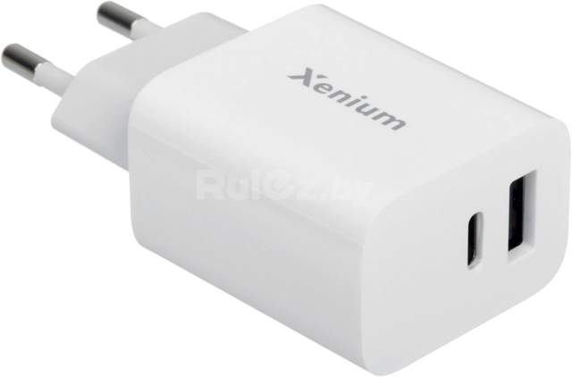 Сетевое зарядное Xenium X302 (белый)