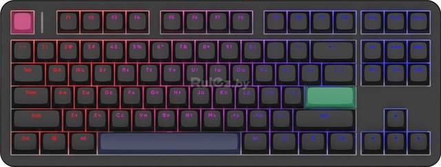 Клавиатура Red Square Alumix TKL Simple (черный, g3ms Amber)