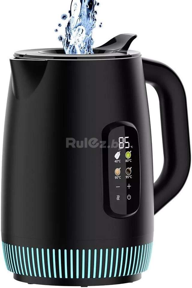Электрический чайник Polaris PWK 0724DDW Water Way Pro (черный)