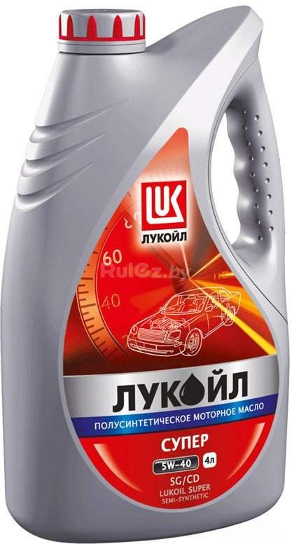 Моторное масло Лукойл Супер 10W-40 SG/CD 4л