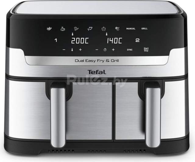 Аэрофритюрница Tefal Dual Easy Fry & Grill EY905D Tefal Dual Easy Fry & Grill EY905D10