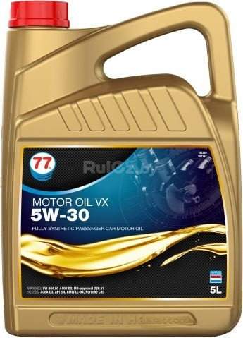 Моторное масло 77 Lubricants VX 5W-30 5л