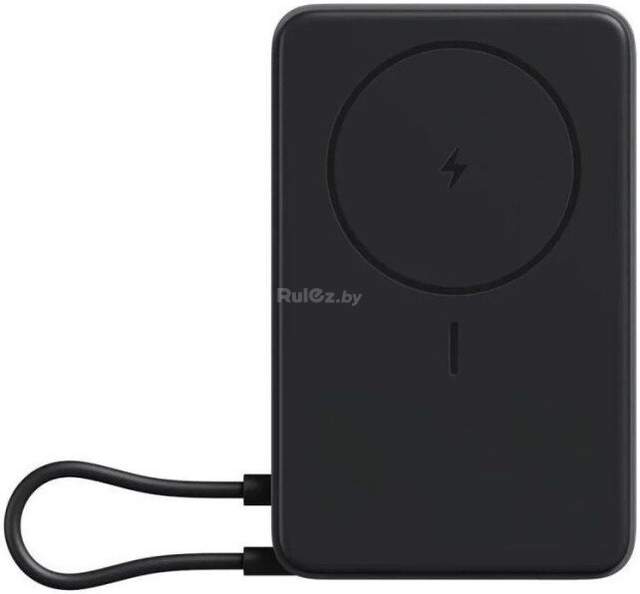 Внешний аккумулятор Xiaomi Magnetic Power Bank with Built-in Stand WPB1007Z 10000mAh (черный, международная версия)