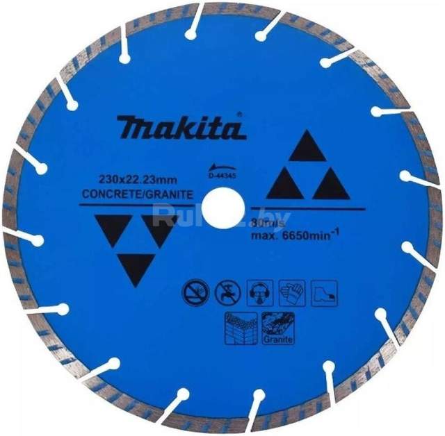 Отрезной диск алмазный Makita D-44345
