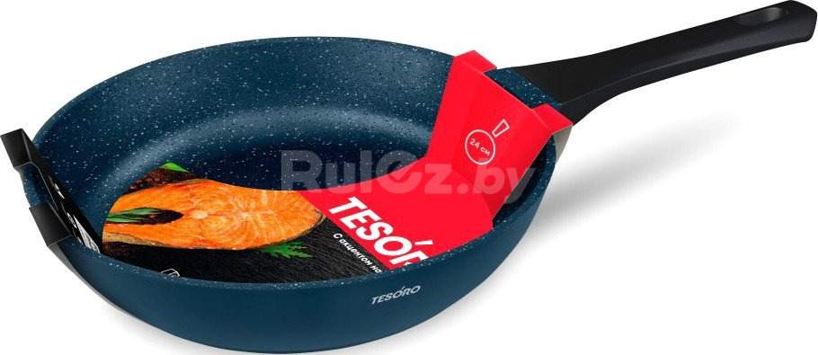 Сковорода Tesoro Florence Induction total blue TF1624tbi