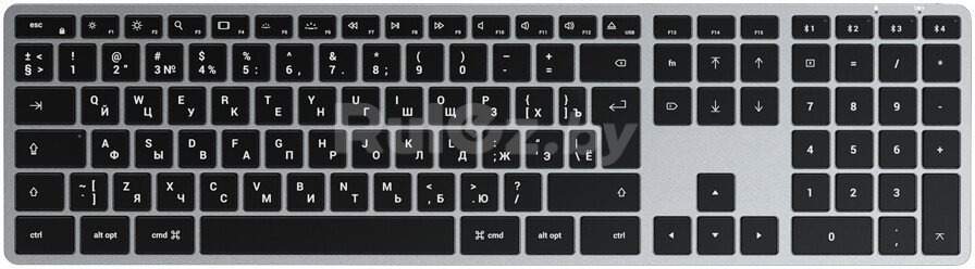 Клавиатура Satechi Slim X3 Satechi Slim X3 (серый)