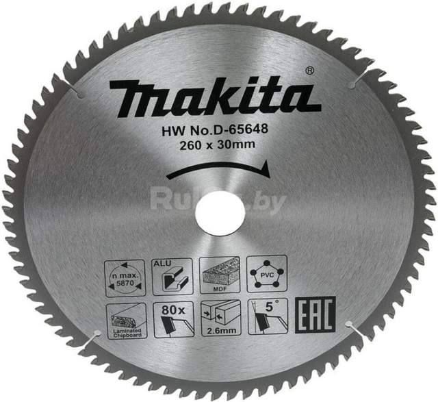 Пильный диск Makita D-65648