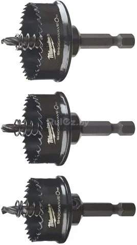 Набор коронок Milwaukee Shockwave Impact 49224800 (3 шт)