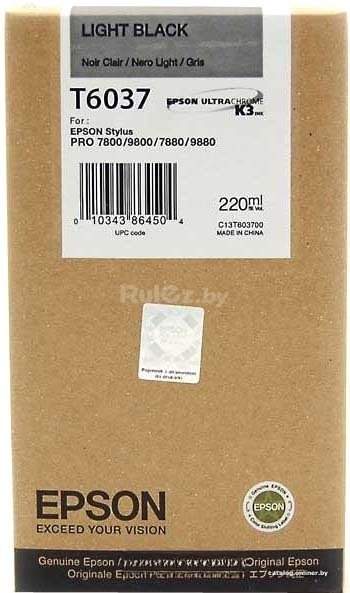 Картридж Epson C13T603700