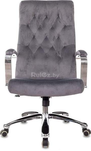 Офисное кресло Бюрократ T-9928SL Fabric (серый Italia 26/крестовина металл хром)