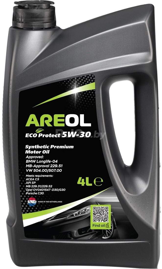 Моторное масло Areol ECO Protect 5W-30 4л