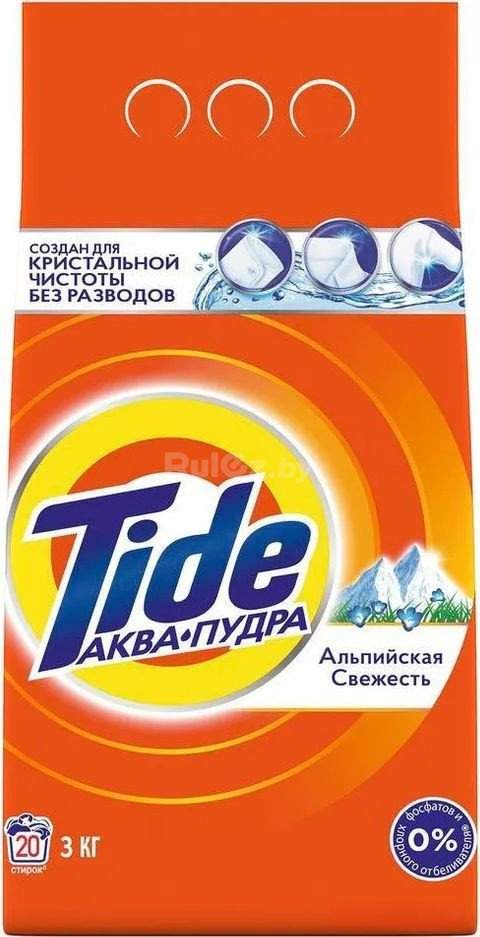 Стиральный порошок Tide Альпийская Свежесть 3кг