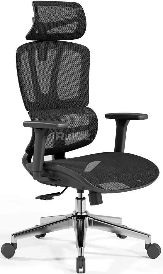 Офисное кресло SitUp Palma Black Chrome (сетка Black/Black)
