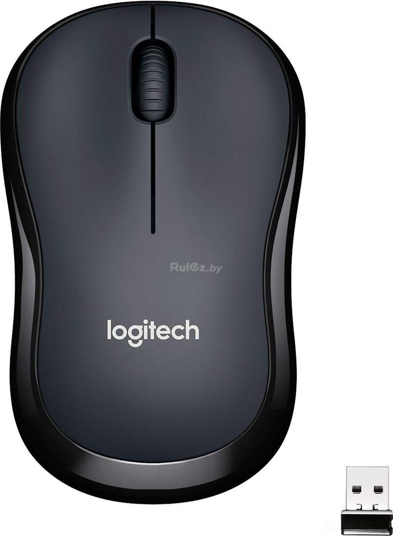 Мышь Logitech M220 Silent (темно-серый) [910-004878]