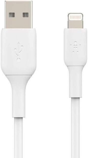 Кабель Belkin CAA001bt3MWH USB Type-A - Lightning (3 м, белый)