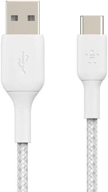 Кабель Belkin CAB002bt3MWH USB Type-A - USB Type-C (3 м, белый)