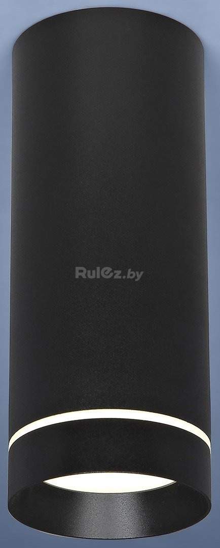 Точечный светильник Elektrostandard DLR022 12W 4200K (черный матовый)