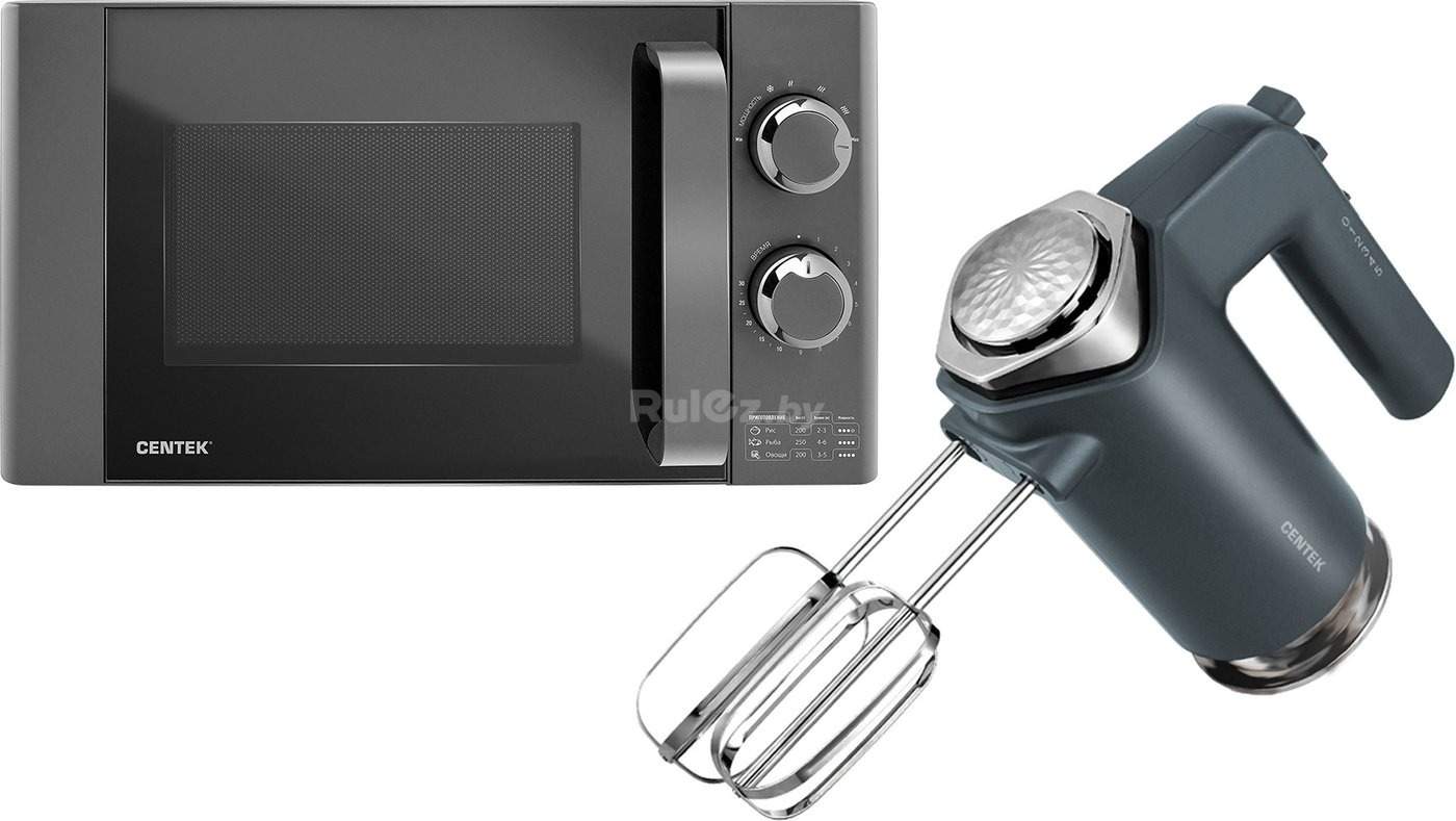 Микроволновая печь CENTEK CT-1573 + Миксер CT-1100