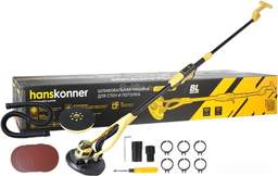 Шлифмашина для стен и потолков Hanskonner HDWS6080BL