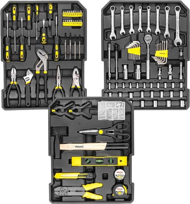 Универсальный набор инструментов WMC Tools 186-3(57357)