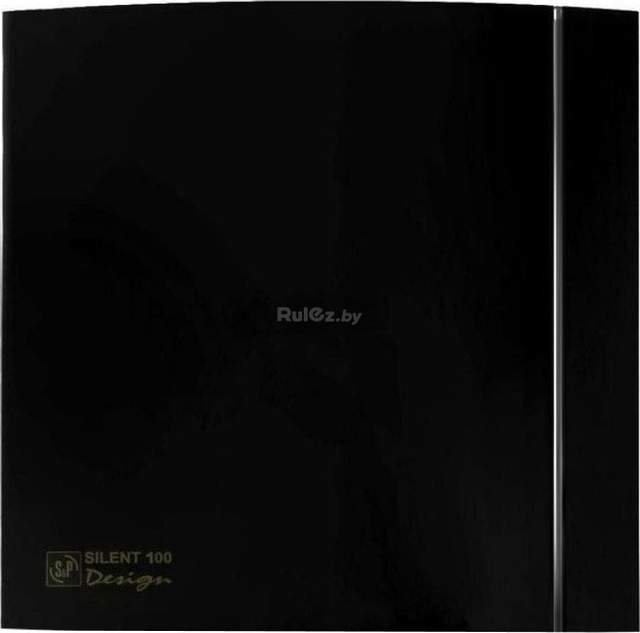 Вытяжной вентилятор Soler&Palau Silent-100 CZ Black Design - 4C [5210607400]