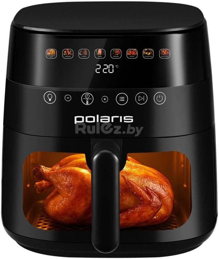 Аэрогриль (аэрофритюрница) Polaris PAF 8003W Wi-Fi IQ Home (черный)