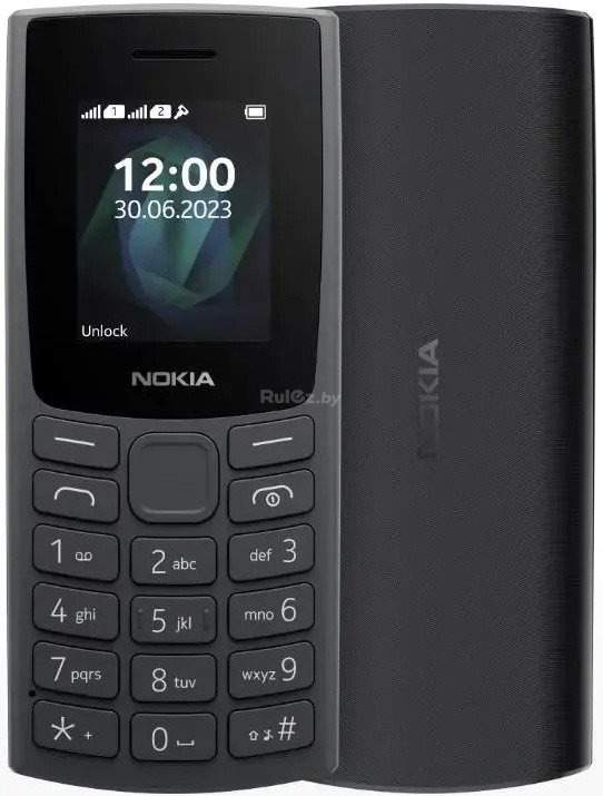 Кнопочный телефон Nokia 105 4G (2023) Dual SIM TA-1551 (черный)