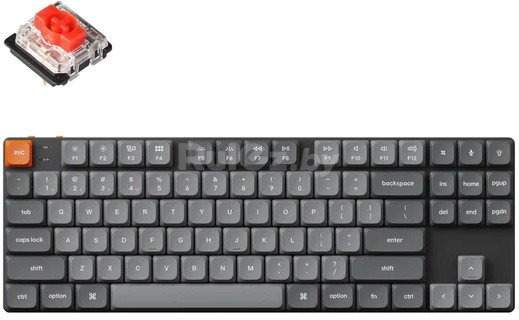 Клавиатура Keychron K1 Max RGB K1M-H1-RU (Gateron Low Profile Red 2.0)