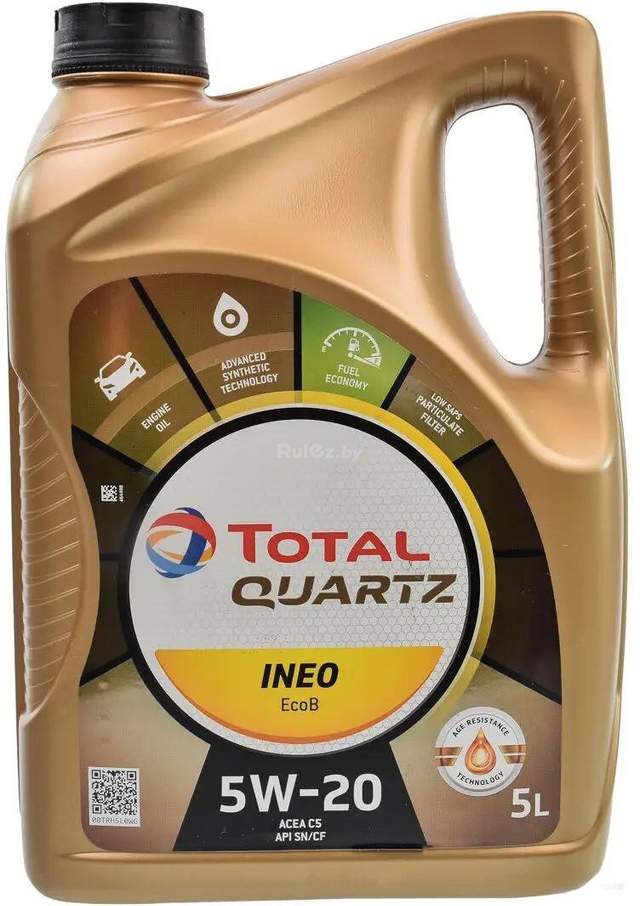 Моторное масло Total Quartz Ineo EcoB 5W-20 5л
