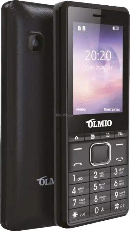 Кнопочный телефон Olmio A25 (черный)