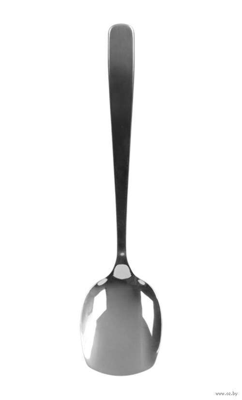 Ложка для салата металлическая
