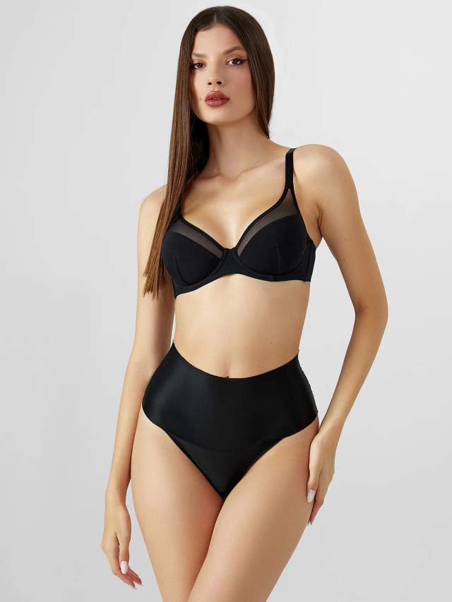 Трусы женские бразилиана корректирующие черные Mark Formelle 25-34953Б-16