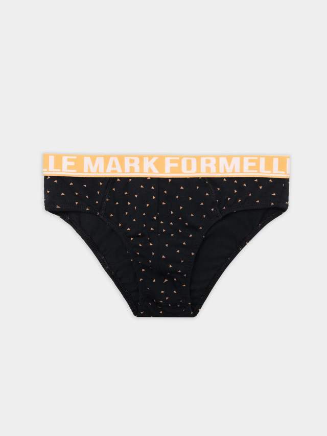 Трусы для мальчиков черные с принтом Mark Formelle 24-34255П-5
