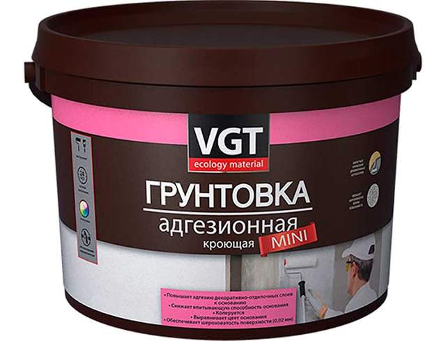 Грунтовка VGT ВД-АК-0301 адгезионная кроющая Mini 3кг