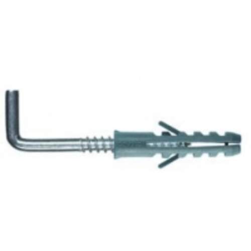 Дюбель с прямоуг.крючком (дюб. 8х40-крюк.4,0х50) (10шт) FixHaus