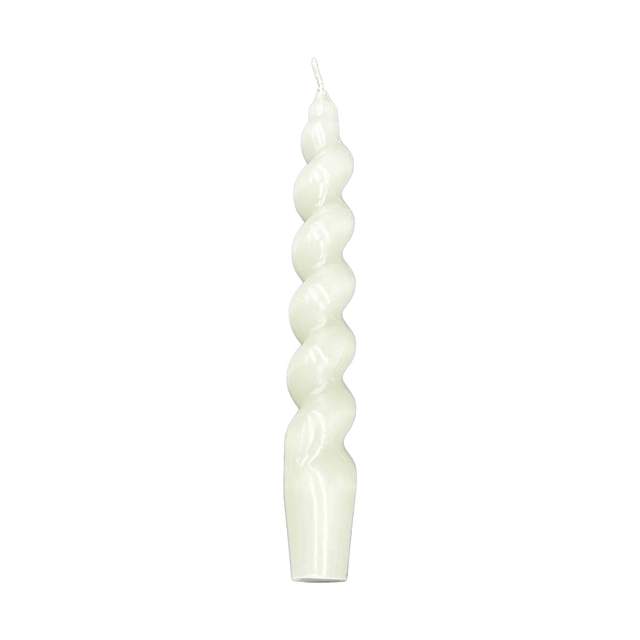 Свеча Art&Home Swirl 2.2х18.5см (белый) YC51601