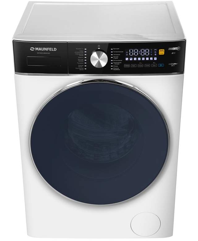 Стиральная машина с инвертором MAUNFELD MFWM148WH03 (Китай)