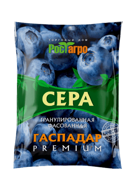 Сера гранулированная фасованная Гаспадар Премиум 1кг