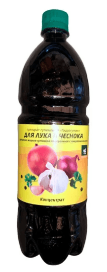 Препарат гуминовый "Гидрогумин" для лука и чеснока, 1л