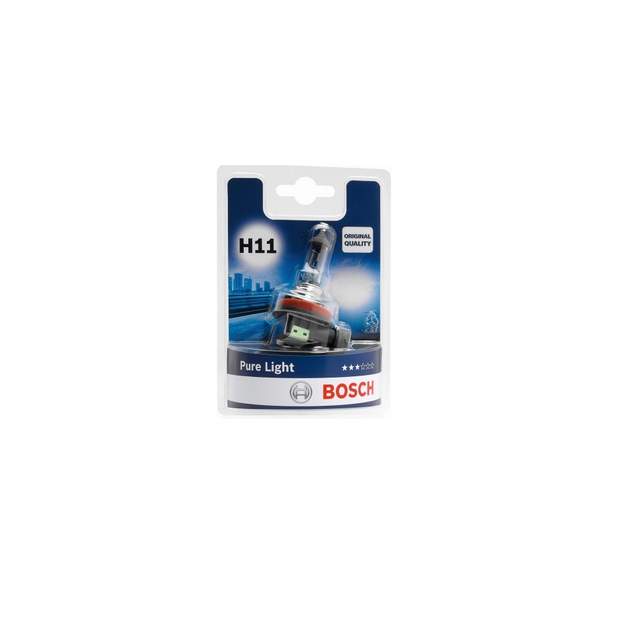 Автолампа галогеновая BOSCH H11, 1шт. блистер